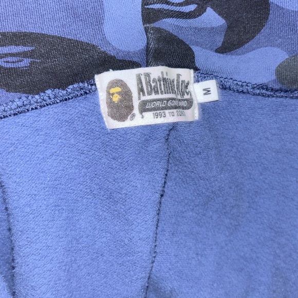 Bape hoodie color camo shark full zip hoodie - Picture 3 of 3